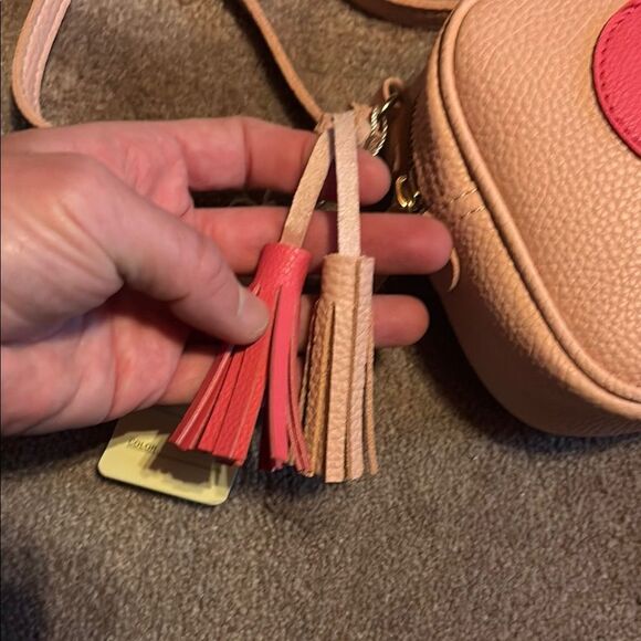 NWT Pink Heart Crossbody Bag - Picture 4 of 8